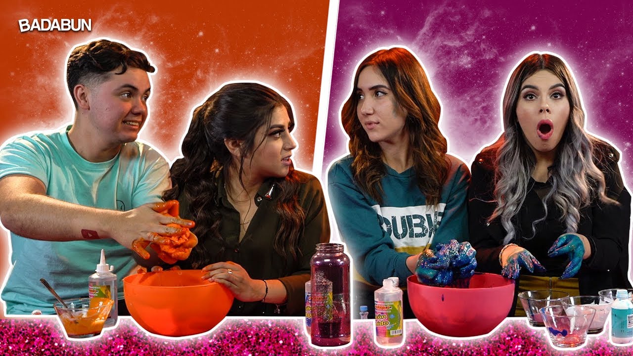 YouTubers VS Slime | Con fórmula secreta banaz mahmod