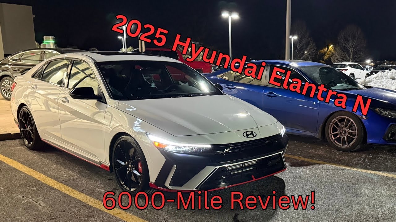 Обзор Hyundai Elantra N на 6000 миль (Лучший бюджетный спортивный седан???)