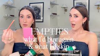 PRODUCTS I'D NEVER BUY AGAIN (& WHAT I REPURCHASED) EMPTIES, MINIMAL MAKEUP, A BOB? & A NOSE INJURY