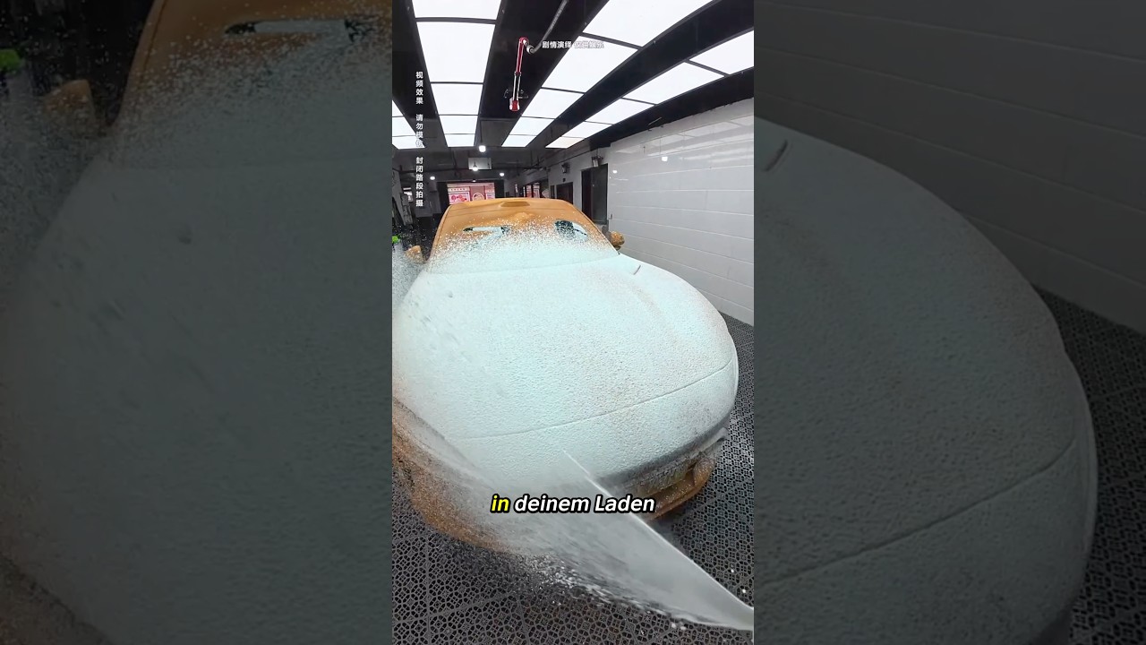 Ein freundlicher Mechaniker repariert kostenlos das Auto eines armen Vaters 🥺❤️!! #shorts
