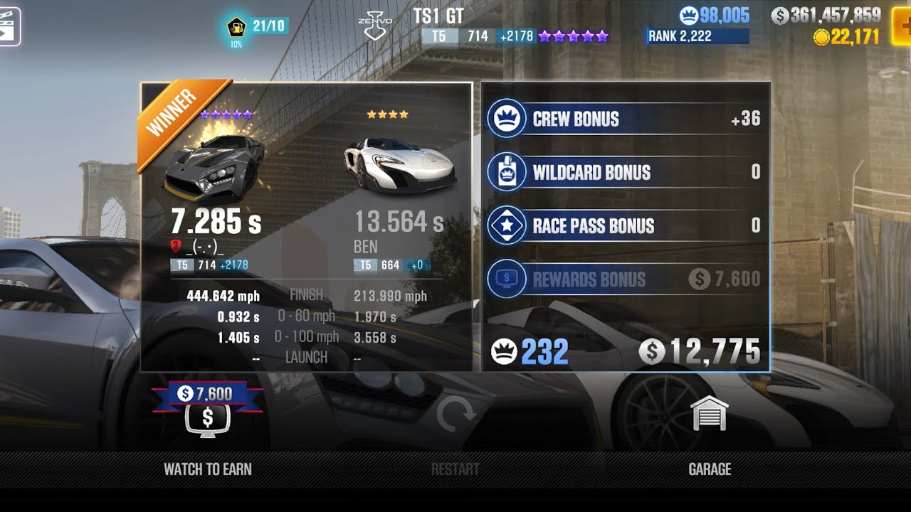 Auspicious Manifestation CSR 1枚 CSR2 - TS1 GT (purple) - tune & shift - 7.285 - YouTube