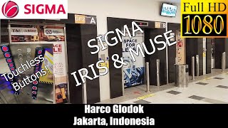 [R03] 2x Touchless 2017 SIGMA Traction Lifts - Harco Glodok, Jakarta