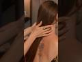 Back scratching + hair play = ultimate relaxation 🥰😍 #asmr #asmrbackscratching #asmrhairplay