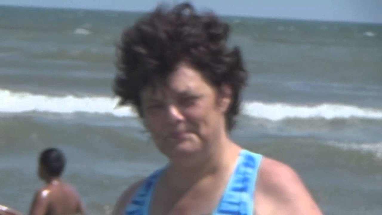 Granny on the beach