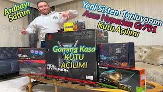 Arabayı Sattım. 4090'lı Sistemini Topluyorum.! Asus Hyperion Gr701 Gaming Kasa Kutu Açılımı