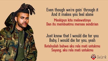 Thumbnail of Die For You - The Weeknd (Lirik Lagu Terjemahan)