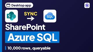 Sync SharePoint List to Azure SQL Database | SPSync