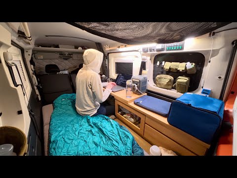 軽自動車に部屋を持ち込んで一泊のサムネイル
