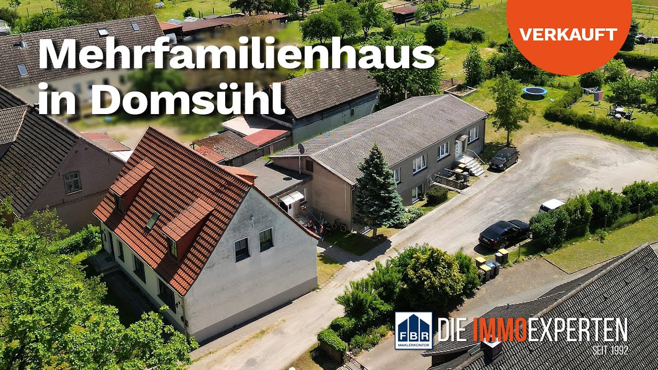 Verkauft / Referenz: Domsühl | Voll vermietetes Mehrfamilienhaus in ländlicher Idylle