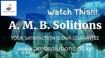 Nairobi Asset Management System Administration - Cloud Based Sacco ERP Kenya - A.M.B Solutions 👍