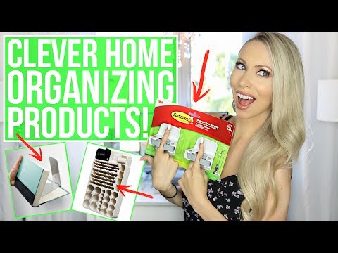 12 Clever Home Organization Products You NEED!