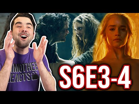 GAME OF THRONES SEASON 6 EPISODE 3 & 4 REACTION! OATHBREAKER and BOOK OF THE STRANGER