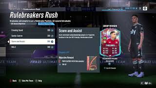Rulebreakers Rush Objective 84 Paulinho Fifa 23