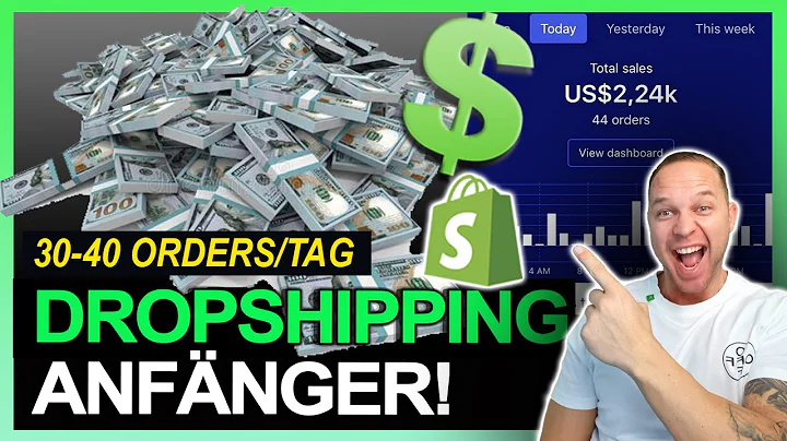 Erfahren Sie, wie Sie als Dropshipping-Anfänger 30-40 Bestellungen pro Tag erhalten!