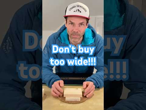 What’s my right snowboard waist width? Check the full video linked below!! #snowboardinggear