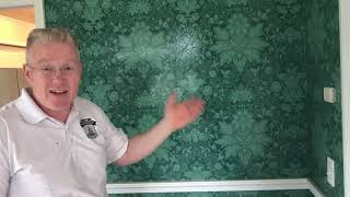 How to Remove Wallpaper:  Step 1 - Spencer Colgan