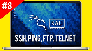 How To SSH, Ping, FTP, Telnet in Kali Linux - Kali Linux Tutorials (Essentials For Beginners)