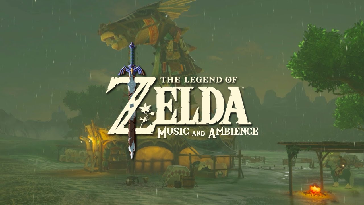 a soft morning day in zelda ambience (Relaxing video games music while it's raining)