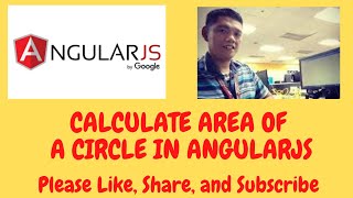 Area of a Circle in AngularJS