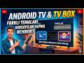 Android TV , Box Ana Ekran (Launcher) Değiştirme: Kalıcı Tema Ayarı Nasıl Yapılır?