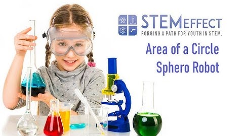 Find the area of a circle with a Sphero robot 🤖