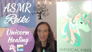 🙌🌈ASMR REIKI: 🦄استشفاء اليونيكورن🦄 لأجواء سحرية مع وعاء الغناء وقراءة بطاقات اليونيكورن🌈🙌 screenshot 5
