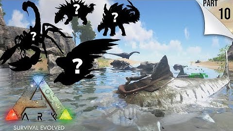 4 NEW DINOSAURS!! MEGALODON SADDLE & WATER DINO PEN///Ark Survival Evolved Part 10 (xbox)