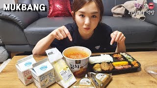 Real Mukbang:) HAMZY’s Choice of Korean Convenience Store Food 😋
