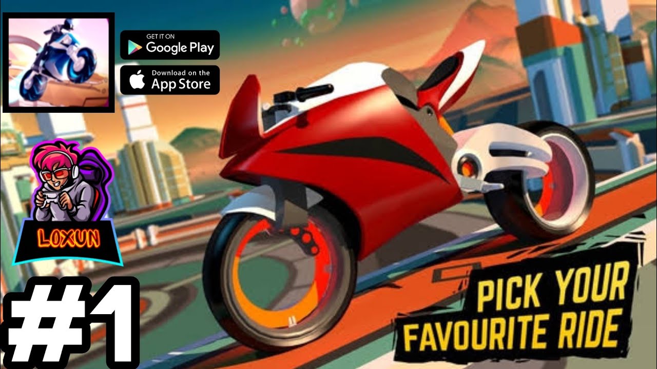 Gravity Rider Zero Part-1| Android Gameplay walkthrough | loxun