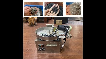 Automatic glass tube bead string machine