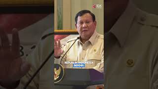 Prabowo: Uang Sitaan Rp13 Triliun dari Kasus Korupsi CPO Bisa Renovasi 8.000 Sekolah | IDXC UPDATE