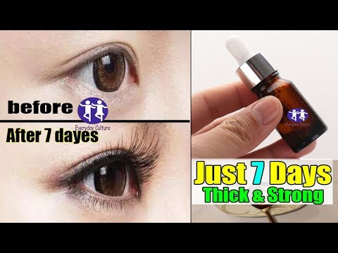 OMG! In Just 7 Days Grow Long, Thick, Healthy Lashes  real Long, Thick &amp; Strong Eyebrows &amp; Eyelashes