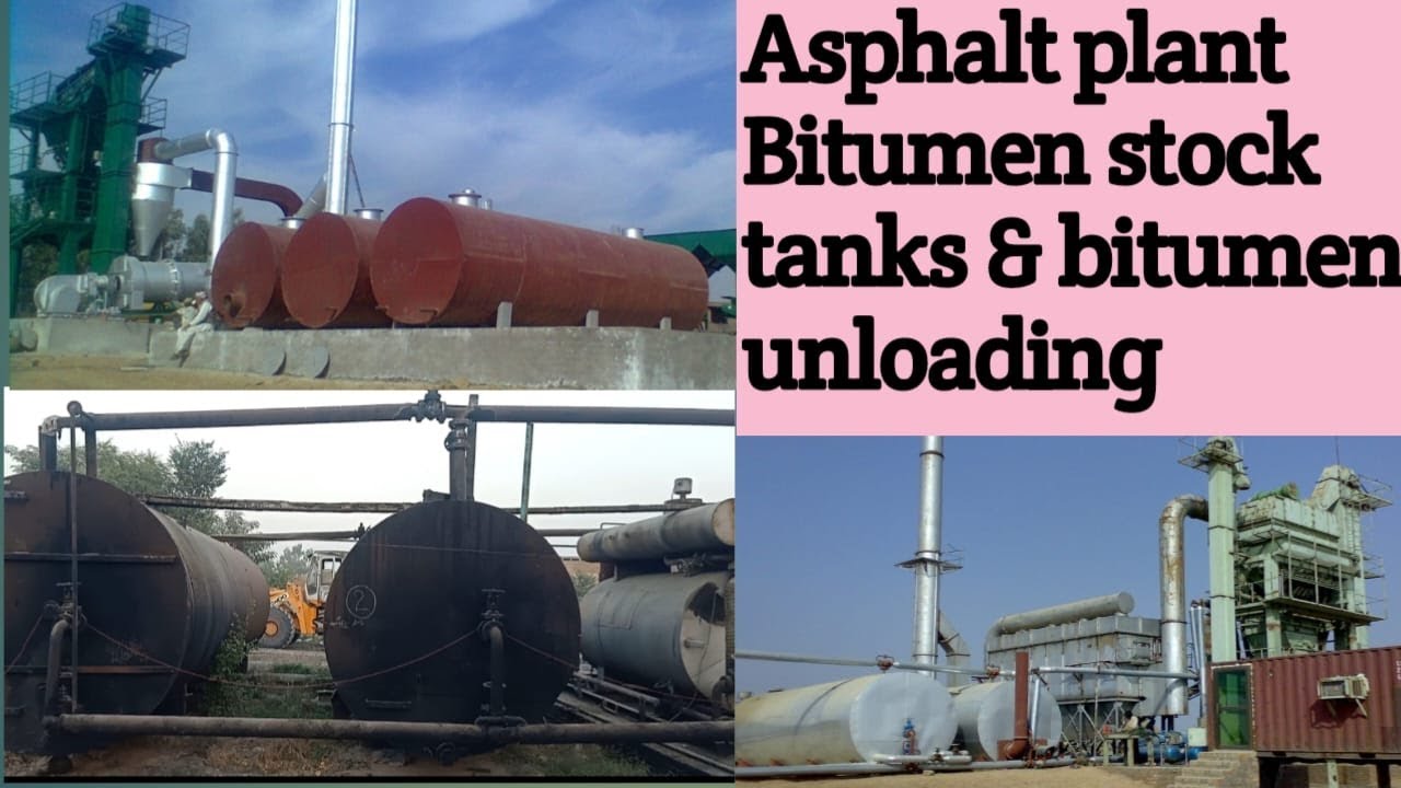 asphalt plant | bitumen stock tank | shifting bitumen into tanks |# ...