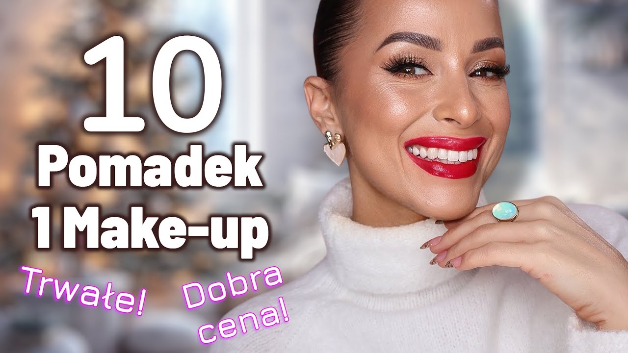 ✨Świąteczny Makijaż: Odkryj 10 Winylowych Pomadek i Idealny Look!