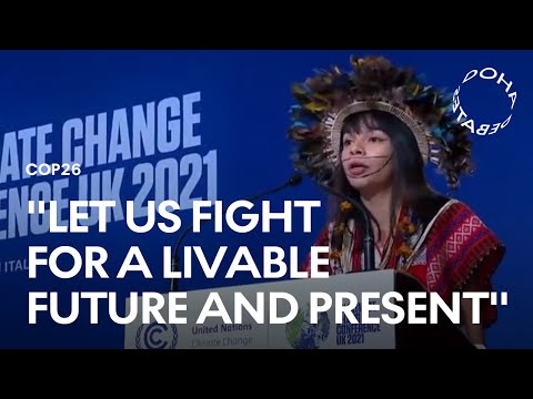 Indigenous activist Txai Suruí's full speech at COP26