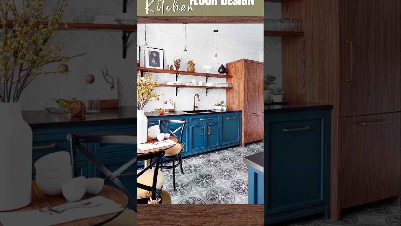 KITCHEN FLOOR DESIGN IDEAS - Kitchen floor tiles ideas