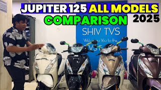 Tvs Jupiter 125 All Models 2025 Variants Comparison & Detailed Review