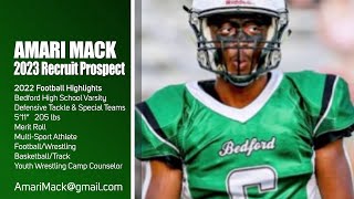 Amari Mack - 2022 Football Highlights Amari Mack - 2022 Football Highlights