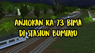 PLH Bima 2003: Anjlokan KA 73 Bima di Emplasemen Stasiun Bumiayu