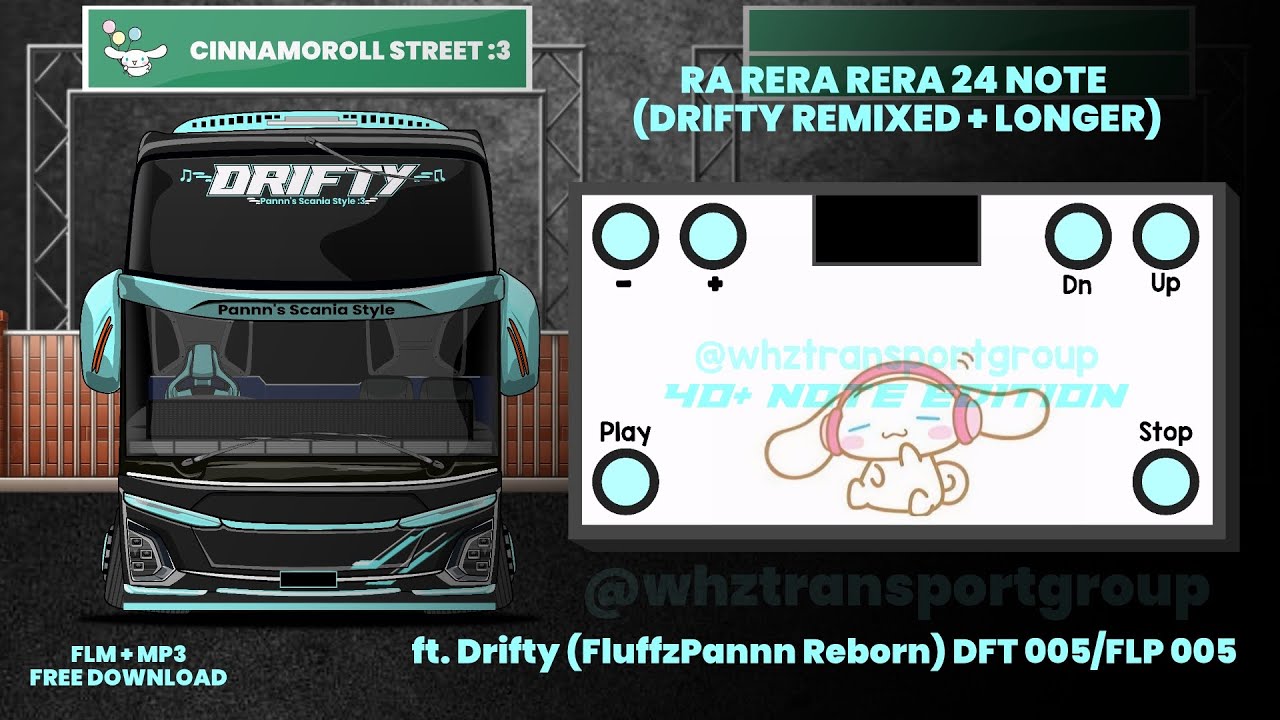Ra Rera Rera 24 note edition (Drifty remixed + longer) ft. Drifty (FluffzPannn Reborn)