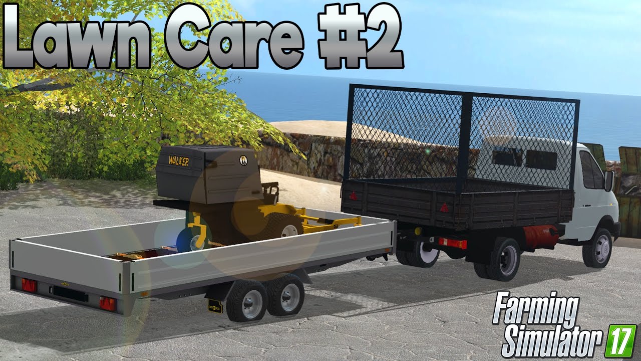 Lawn Care #2 - Farming Simulator 17  (with Wheel Cam)