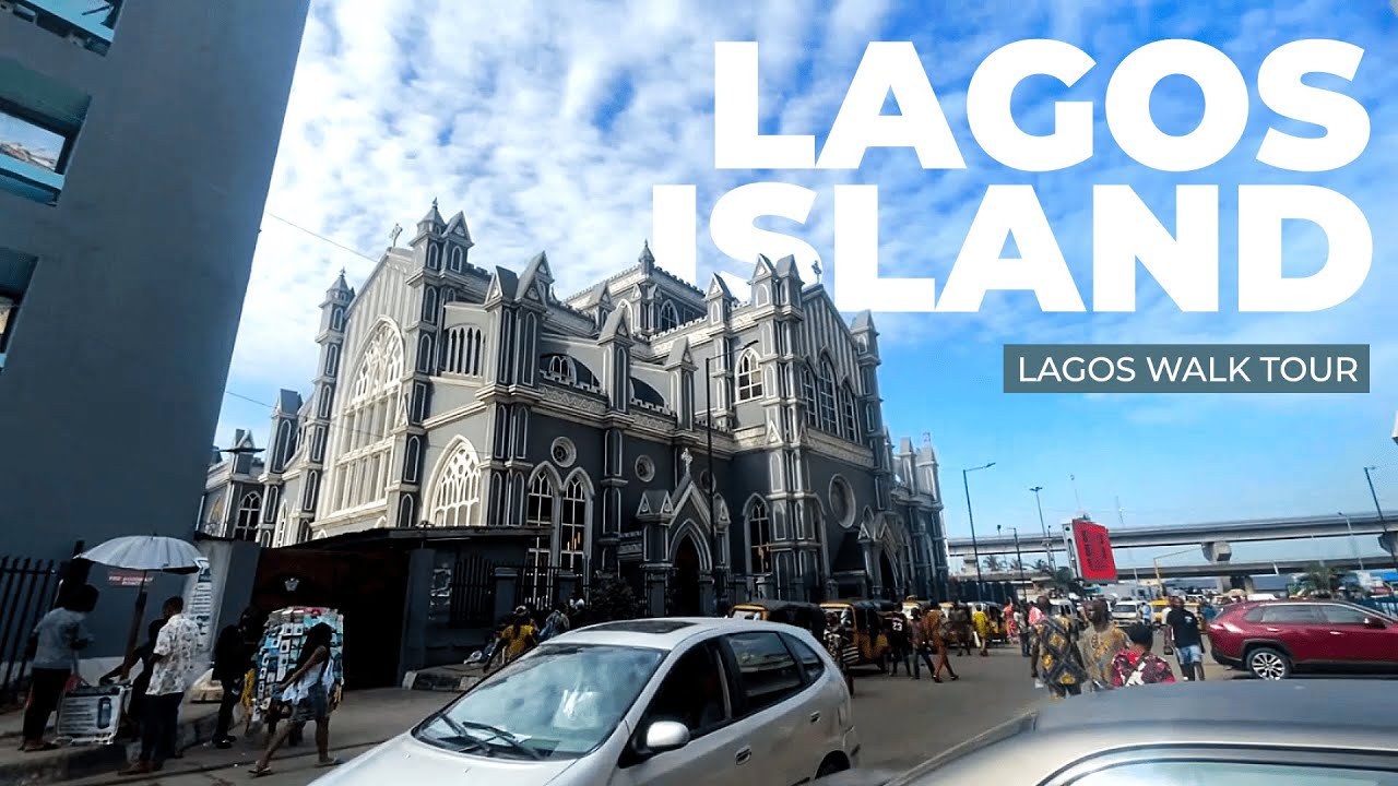 4k Walk Tour In Lagos Rich Neighborhoods: Marina, Victoria Island And Ikoyi