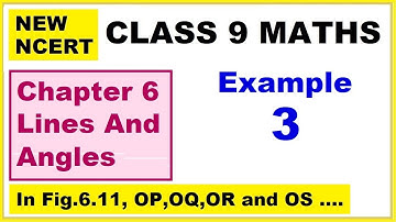 Class 9 Maths | Chapter 6 | Example 3 | Lines And Angles | NEW NCERT | Ranveer Maths 9