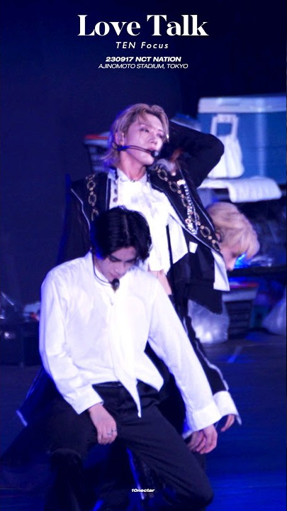230917 NCT Nation - Way V - Love talk - TEN Focus, Ajinomoto stadium, Tokyo 웨이션브이 텐 Love Talk fancam