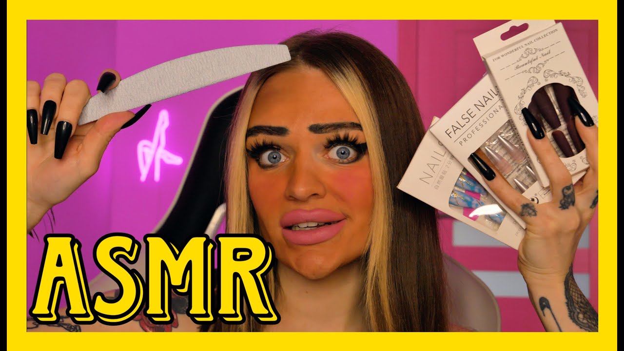 ASMR😴 KARYNKA ROBI CI PAZURKI💅🏻