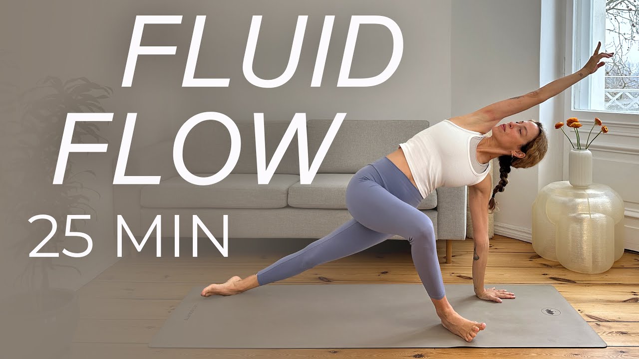 Плавная йога для всего тела | 25 минут виньяса-флоу