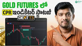 Gold Futures Trading Using CPR Indicator తో | తెలుగు లో | Dhan Telugu