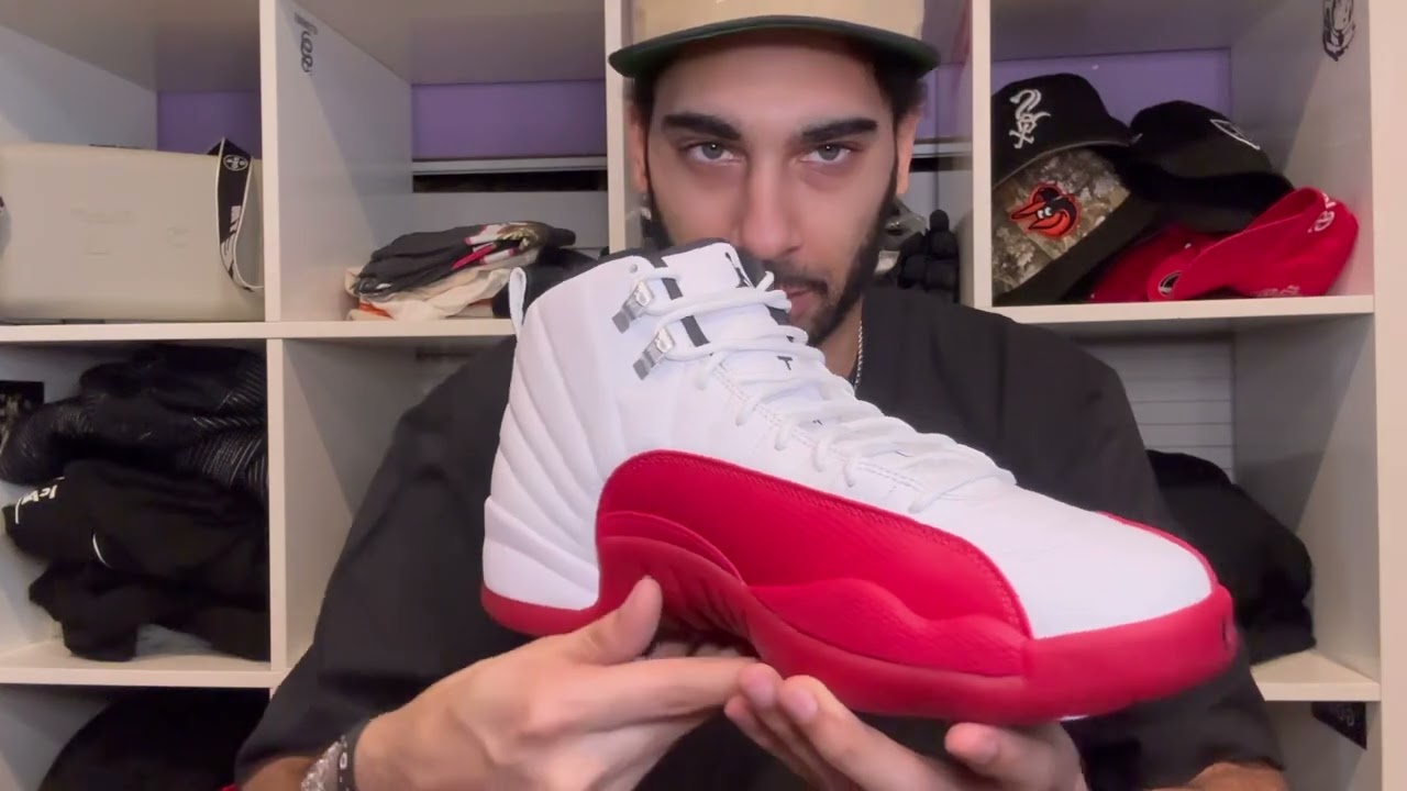 JORDAN 12 CHERRY REVIEW! 