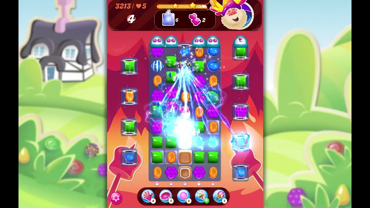 Candy Crush Saga Level 3213 - YouTube