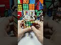 Cómo resolver cubo 4x4x4 por reducción a un 2x2x2, bloques superiores-7.#shorts